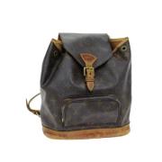 Louis Vuitton Vintage Pre-owned Canvas ryggsckar Brown, Dam