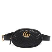 Gucci Vintage Pre-owned Laeder gucci-vskor Black, Dam