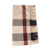 Burberry Rutig Texturerad Halsduk Multicolor, Dam