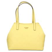 Guess Tote Bag Yellow, Dam