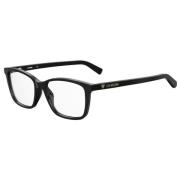 Moschino Stiliga Glasögon i Acetat Black, Dam