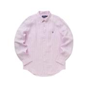 Ralph Lauren Camicia Skjorta Pink, Herr