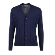 Brunello Cucinelli Stilren Cardigan med Knappar Blue, Herr