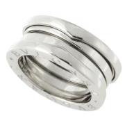 Bvlgari Vintage Pre-owned Metall ringar Gray, Dam