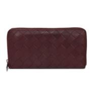 Bottega Veneta Vintage Pre-owned Tyg plnbcker Red, Dam