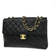 Chanel Vintage Pre-owned Laeder chanel-vskor Black, Dam