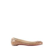 Christian Louboutin Pre-owned Pre-owned Laeder lgskor Beige, Dam