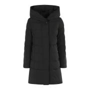 Woolrich Varm Parka Jacka för Utomhusäventyr Black, Dam