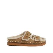 ASH Brun Mocka Sandaler Elegant Stil Brown, Dam