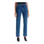 Ami Paris Indigo Classic Fit Denim Jeans Blue, Dam