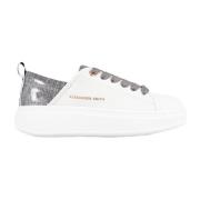 Alexander Smith Vegan Sneakers Grigio Aw24 White, Dam