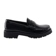 Saint Laurent Monogram Loafer Black, Dam