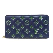 Louis Vuitton Vintage Pre-owned Laeder plnbcker Blue, Dam