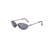 Dior Vintage Pre-owned Metall solglasgon Gray, Dam