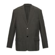 Balenciaga Blazer med pinstripattnern Gray, Herr