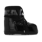 Moon Boot Svarta ankelboots för kvinnor Black, Dam