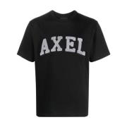 Axel Arigato Ekologisk Bomull Logo T-shirt Black, Herr