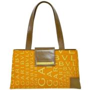 Bvlgari Vintage Pre-owned Canvas totevskor Orange, Dam