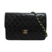 Chanel Vintage Pre-owned Laeder plnbcker Black, Dam