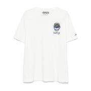 MC2 Saint Barth Vit Bomull Crew Neck T-shirt White, Herr