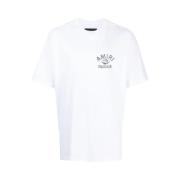 Amiri Global Records Grafisk T-shirt Vit White, Herr