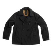 Ten C Klassisk Peacoat i Svart Black, Herr