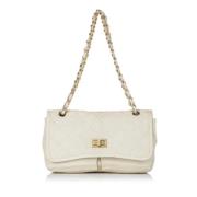 Chanel Vintage Pre-owned Laeder chanel-vskor White, Dam