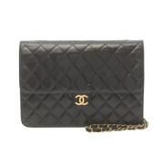 Chanel Vintage Pre-owned Laeder chanel-vskor Black, Dam