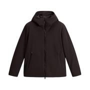 Woolrich Svart Pacific Soft Shell Jacka Black, Herr