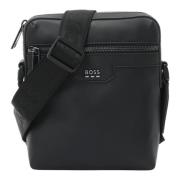 Hugo Boss Herr Crossbody Väska Jareth Svart Black, Herr