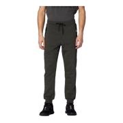 Aeronautica Militare Militärstil Sweatpants Grön med Mesh och Ripstop ...