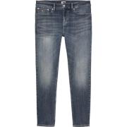 Tommy Jeans Blå Stretch Bomull Denim Jeans Blue, Herr