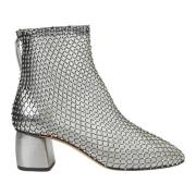 Forte Forte Chic Mesh Strass Boots Gray, Dam