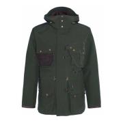 Barbour Dryfly Vattentät Jacka Salvia Green, Herr