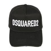 Dsquared2 Stilig Hatt för Män och Kvinnor Black, Herr