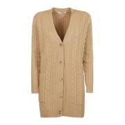 Max Mara Stilren Cardigan för Kvinnor Brown, Dam