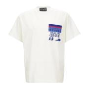 Versace Jeans Couture T-shirts och Polos White, Herr