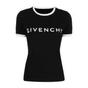 Givenchy Archetype Crew Neck T-Shirt Black, Dam