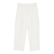 Twinset Vita Cargo Byxor White, Dam