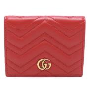 Gucci Vintage Pre-owned Laeder plnbcker Red, Dam