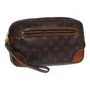 Louis Vuitton Vintage Pre-owned Canvas kuvertvskor Brown, Dam