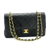 Chanel Vintage Pre-owned Laeder chanel-vskor Black, Dam