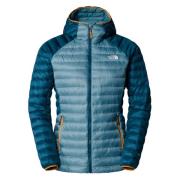 The North Face Blå Alg Dun Hoodie Blue, Dam