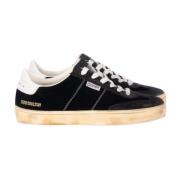 Golden Goose Svart Soul Star Läder Sneakers Black, Dam