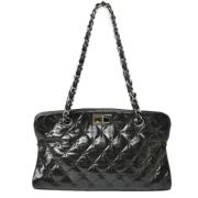 Chanel Vintage Pre-owned Laeder chanel-vskor Black, Dam