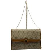 Dior Vintage Pre-owned Canvas dior-vskor Beige, Dam