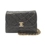 Chanel Vintage Pre-owned Laeder chanel-vskor Black, Dam