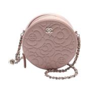 Chanel Vintage Pre-owned Laeder chanel-vskor Pink, Dam