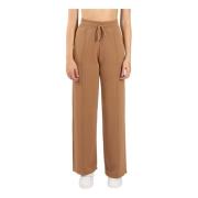 Pinko Gardenia Jogger Byxor Beige, Dam