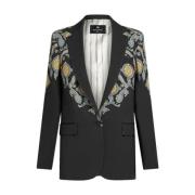 Etro Stilren Jacka med Unik Design Multicolor, Dam